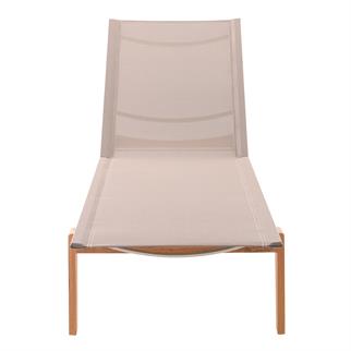 Alfresco Napoli Taupe Şezlong