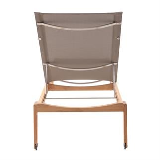Alfresco Napoli Taupe Şezlong