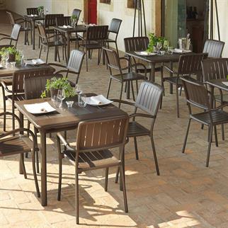 Nardi Musa Tortora İstiflenebilir Kollu Sandalye