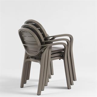 Nardi Palma Tortora İstiflenebilir Kollu Sandalye