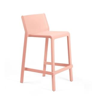 Nardi Trill Mini Rosa Bouquet İstiflenebilir Bar Sandalyesi