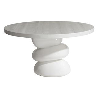 Bernhardt Navar White Yemek Masası