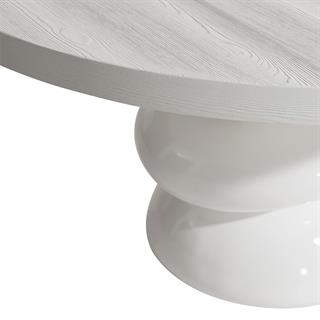 Bernhardt Navar White Yemek Masası