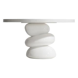 Bernhardt Navar White Yemek Masası