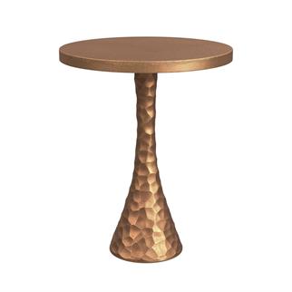 Bassett Mirror Nero Yuvarlak Yan Sehpa