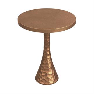 Bassett Mirror Nero Yuvarlak Yan Sehpa