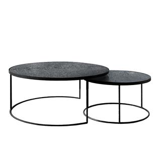 Nesting Charcoal İkili Set Orta Sehpa-Charcoal