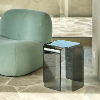 Ligne Roset Niagara Smoked Glass Yan Sehpa