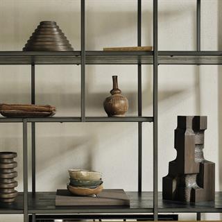 Object Block Organik Heykel-Mahogany