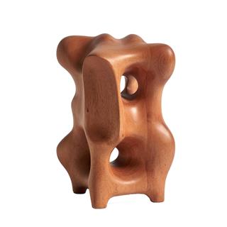 Object Natural Organik Heykel-Mahogany