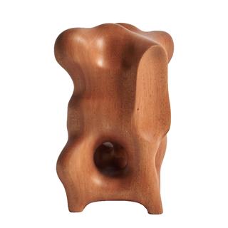 Object Natural Organik Heykel-Mahogany