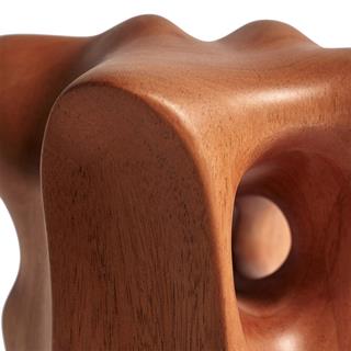 Object Natural Organik Heykel-Mahogany