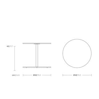 Kettal Objects Corten Side Table