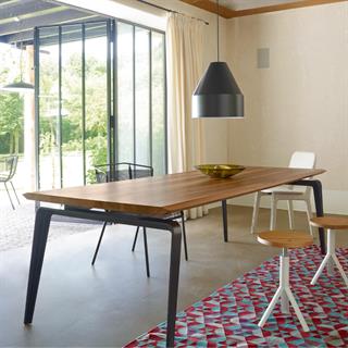 Ligne Roset Odessa Walnut Dining Table