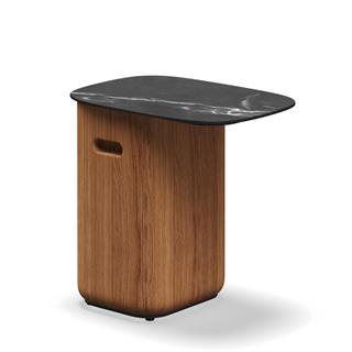 Gloster Omada Teak Black Yan Sehpa