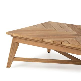 Kayu Teak Orta Sehpa