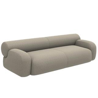Meridiani Oscar Beige Three-Seater Sofa