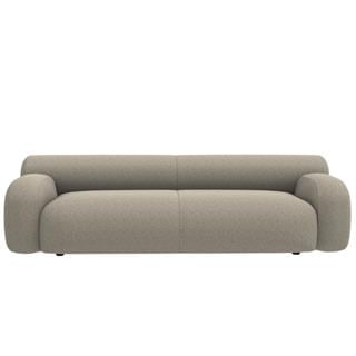 Meridiani Oscar Beige Three-Seater Sofa