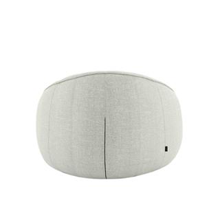 Ottoman Tekli Koltuk Kumaş Part A- İç Kumaş Chartres (Grade D)-Silver (2693)-Part B Dış Kumaş Kyoto (Grade X)-Gris (5295)