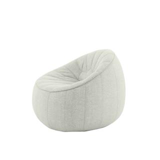 Ottoman Tekli Koltuk Kumaş Part A- İç Kumaş Chartres (Grade D)-Silver (2693)-Part B Dış Kumaş Kyoto (Grade X)-Gris (5295)