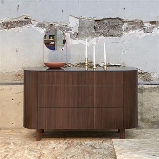 Ligne Roset Parabol Dark Walnut Şifonyer