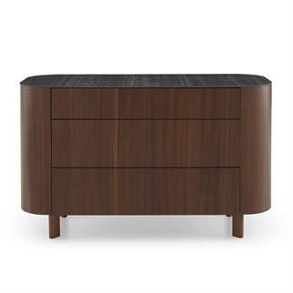 Ligne Roset Parabol Dark Walnut Şifonyer