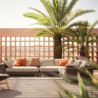 Dedon Paros Silt 2-Seater Left Module