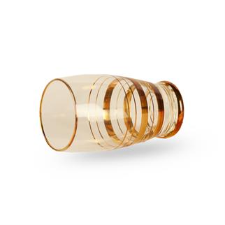 Ralph Lauren Paulette Gold Striped Glass
