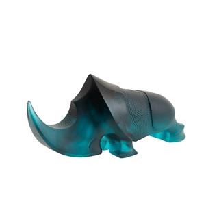 Pellini Gergedan Heykeli-Blue