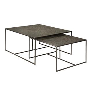 Ethnicraft Pentagon Whisky İkili Orta Sehpa Takımı