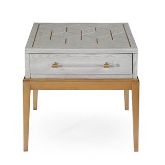 Bassett Mirror Perrine Rectangular Yan Sehpa