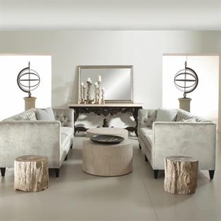 Bernhardt Petrified Wood Side Table