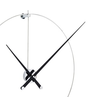 Ligne Roset Pik Chrome Wall Clock