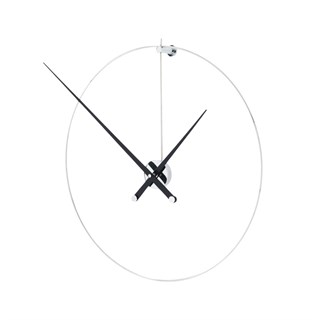 Ligne Roset Pik Chrome Wall Clock