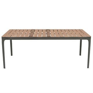 Ethimo Play Warm Grey / Natural Teak Dining Table