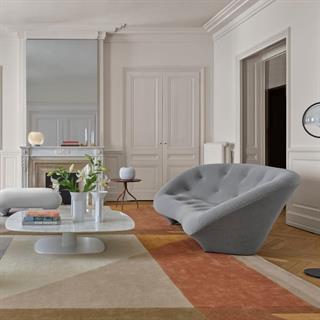 Ligne Roset Ploum Large Moby Grass High-Back Sofa