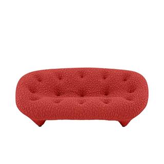 Ploum Medium Yüksek Sırtlı Kanepe-Kumaş Moby Rouge (3385) (Grade H)