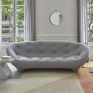 Ploum Medium Yüksek Sırtlı Kanepe-Kumaş Moby Rouge (3385) (Grade H)