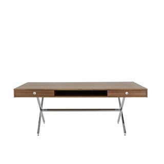 Ligne Roset President 160 Walnut Çalışma Masası