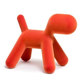 Puppy L Köpek Heykeli-Orange (02)-(İndoor)