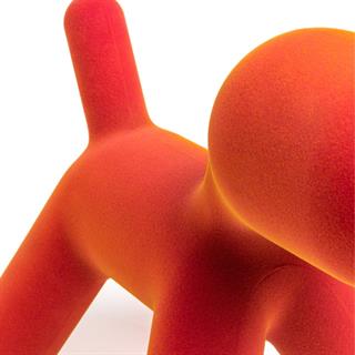 Puppy M Köpek Heykeli Orange (02)-(İndoor)