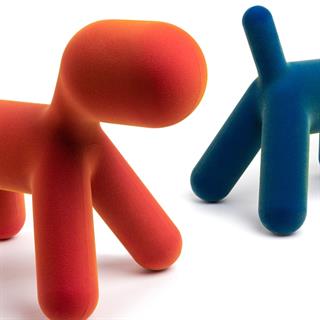 Puppy M Köpek Heykeli Orange (02)-(İndoor)