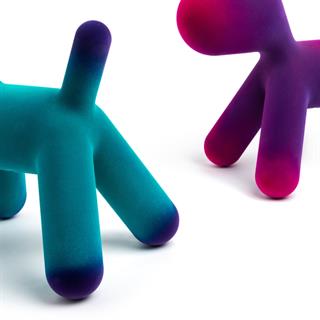 Puppy M Köpek Heykeli Turquoise (10)-(Outdoor)