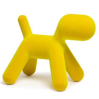 Puppy XL Köpek Heykeli Yellow (03)-(İndoor)