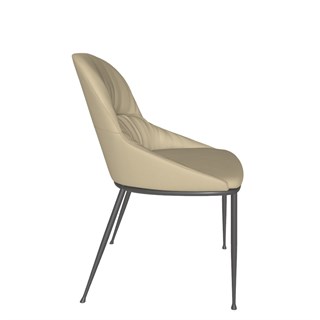 Bontempi Queen Sand Armless Chair