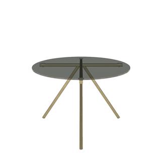 Bontempi Casa Ray 60 Bronze Yuvarlak Yan Sehpa