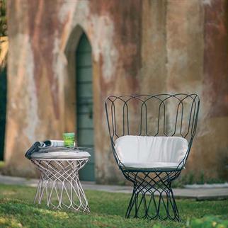 Emu Re-Trouve White Pouf