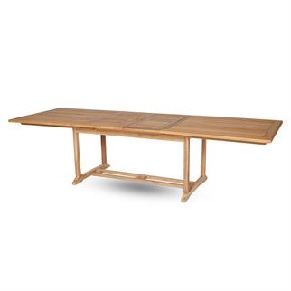 Kayu Teak Dikdörtgen Açılır Masa