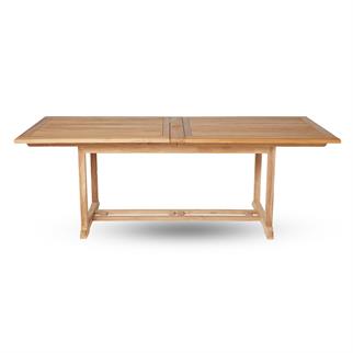 Kayu Teak Dikdörtgen Açılır Masa