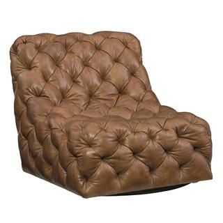 Rigby Single Sofa-Tight Button-Leather (145-077)